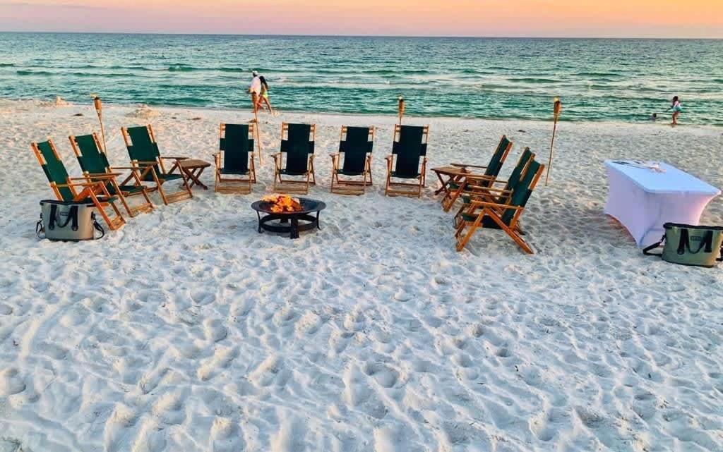 Villa The Birdhouse In Luxury Watercolor Brand New 6 Seat Golf Cart à Santa Rosa Beach Extérieur photo