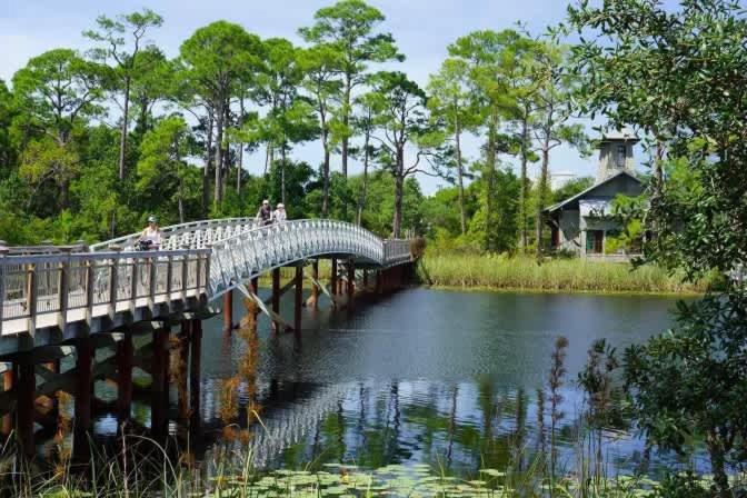 Villa The Birdhouse In Luxury Watercolor Brand New 6 Seat Golf Cart à Santa Rosa Beach Extérieur photo