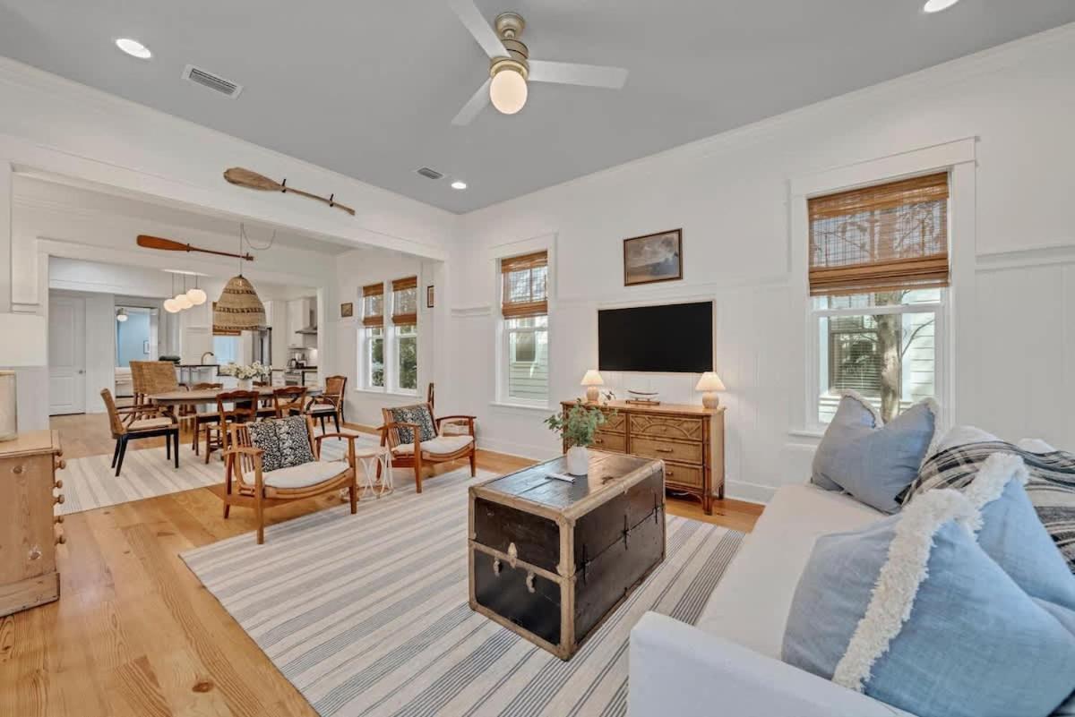 Villa The Birdhouse In Luxury Watercolor Brand New 6 Seat Golf Cart à Santa Rosa Beach Extérieur photo