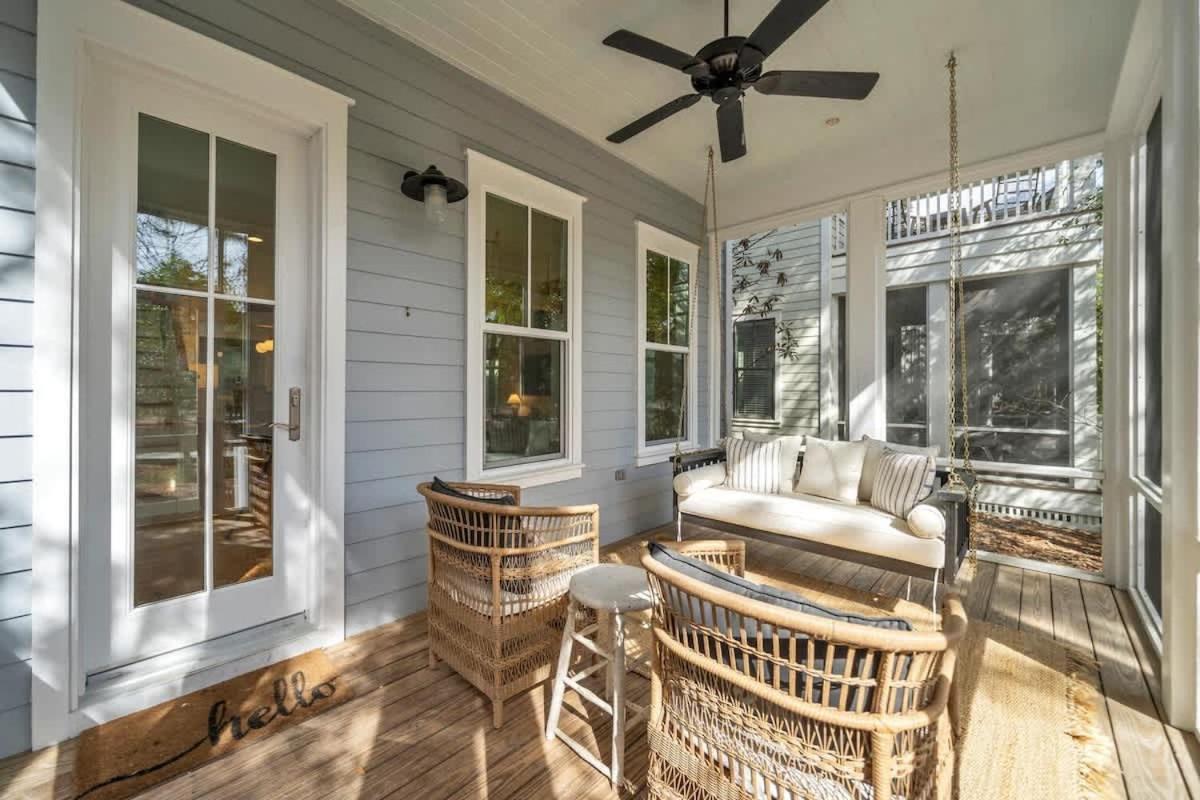 Villa The Birdhouse In Luxury Watercolor Brand New 6 Seat Golf Cart à Santa Rosa Beach Extérieur photo