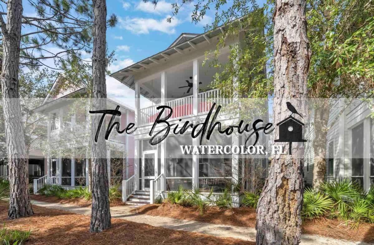 Villa The Birdhouse In Luxury Watercolor Brand New 6 Seat Golf Cart à Santa Rosa Beach Extérieur photo