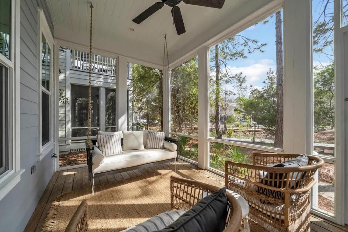 Villa The Birdhouse In Luxury Watercolor Brand New 6 Seat Golf Cart à Santa Rosa Beach Extérieur photo
