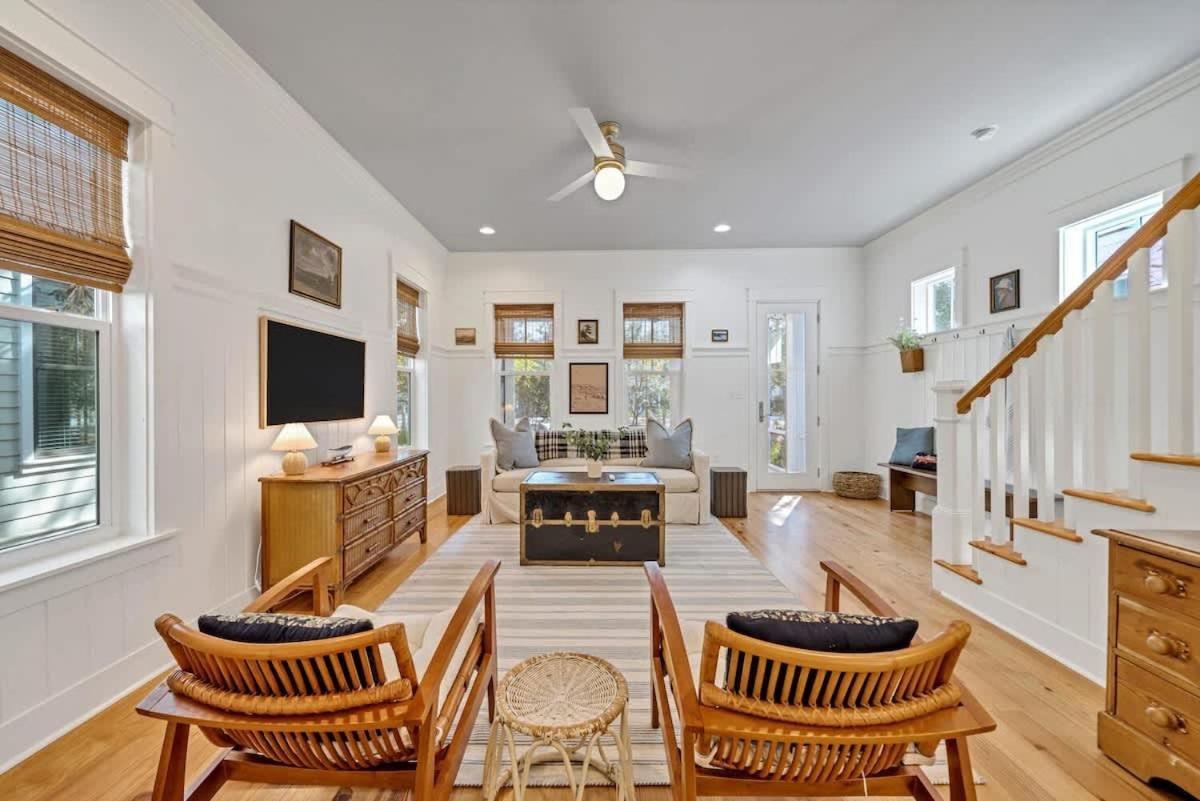 Villa The Birdhouse In Luxury Watercolor Brand New 6 Seat Golf Cart à Santa Rosa Beach Extérieur photo