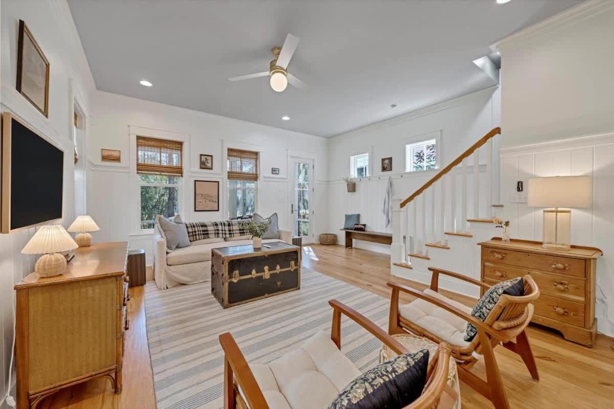 Villa The Birdhouse In Luxury Watercolor Brand New 6 Seat Golf Cart à Santa Rosa Beach Extérieur photo