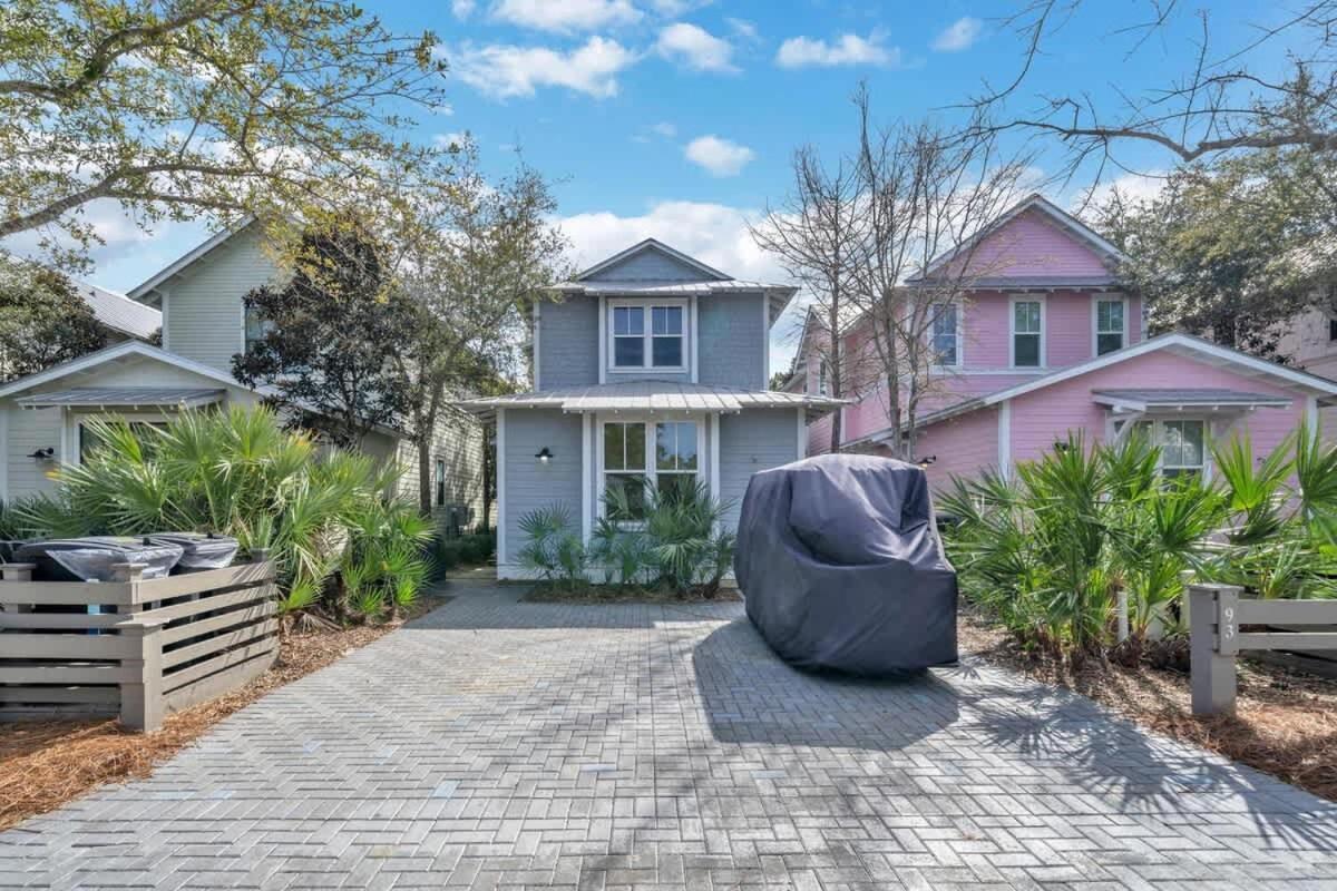 Villa The Birdhouse In Luxury Watercolor Brand New 6 Seat Golf Cart à Santa Rosa Beach Extérieur photo